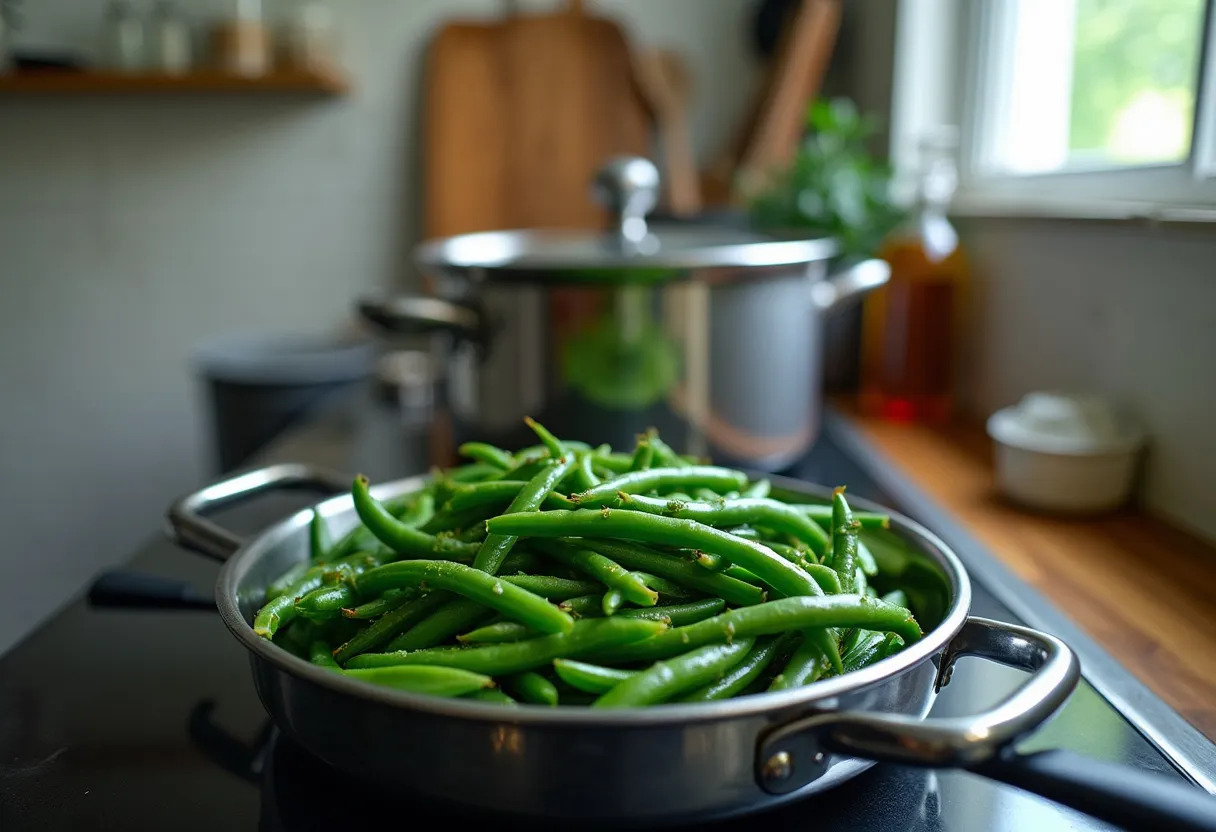 haricots verts cocotte-minute