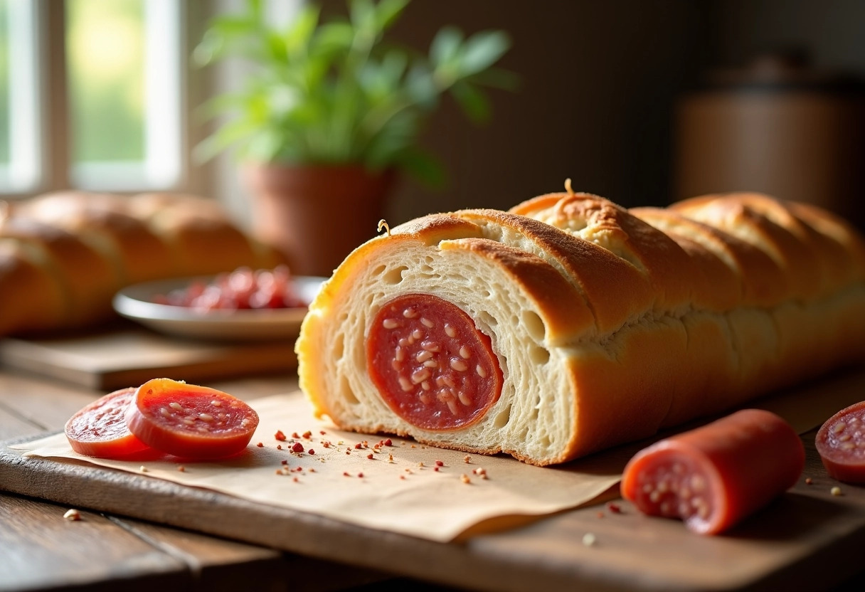 brioche saucisson